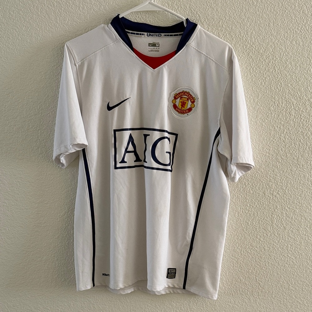 2008 Manchester United Away Kit Vintage